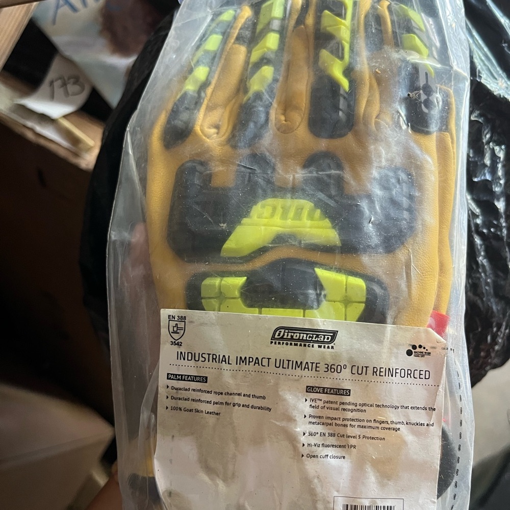 Ironclad Industrial Impact Gloves